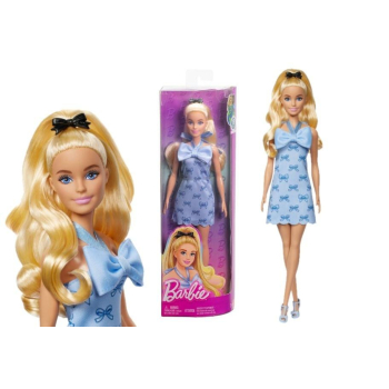 Barbie Fashionistas. Lalka w sukience niebieska